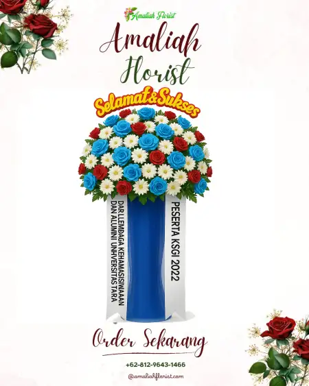 Standing Flowers Huamual Belakang